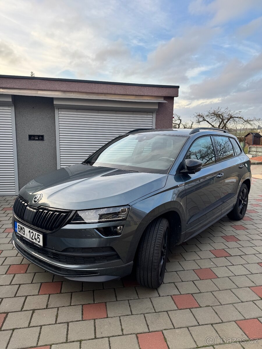 Škoda Karoq 1,5TSi DSG Sportline,2020, tažné,odpočet DPH - 2