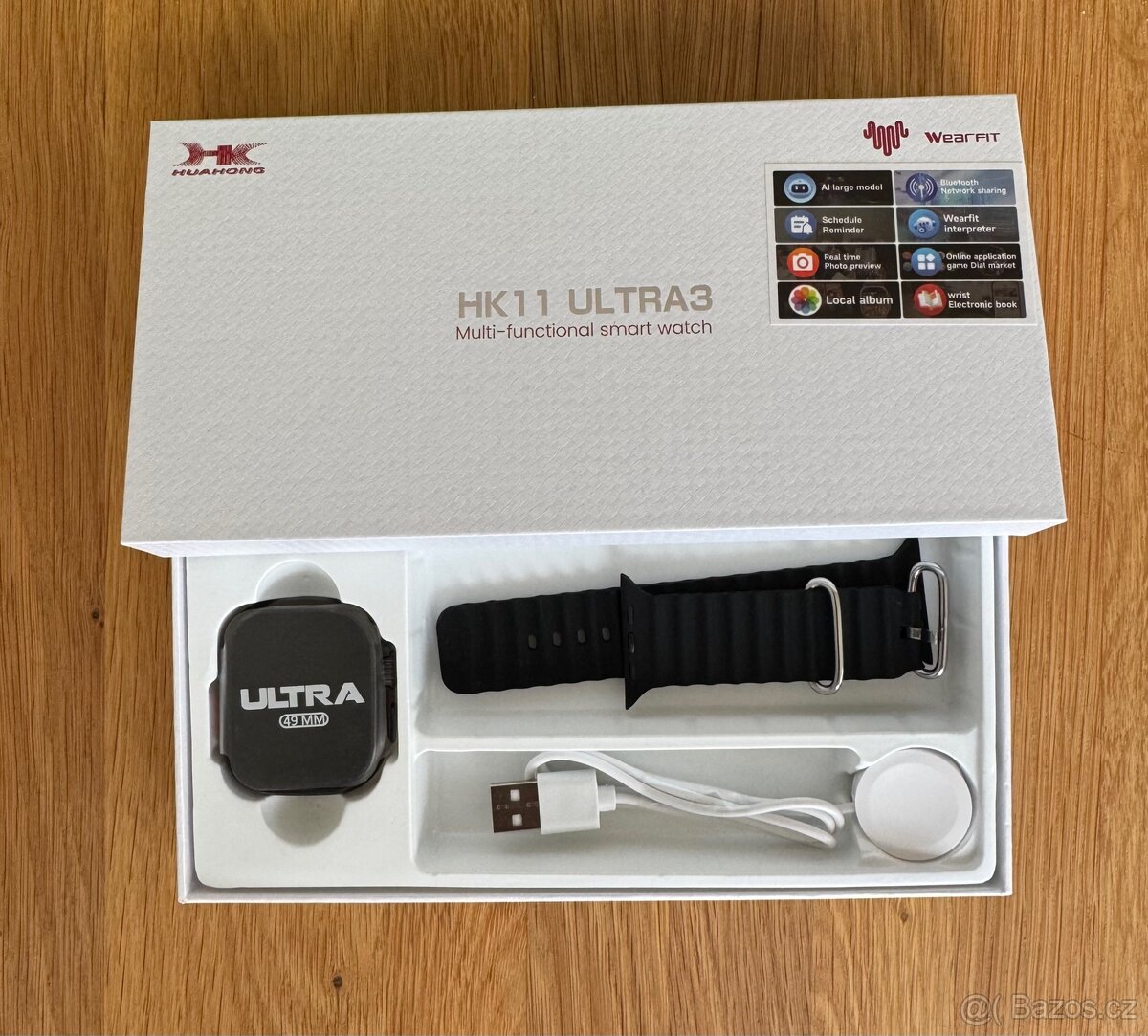 Chytré hodinky HK11 Ultra 3 NOVÉ, NEROZBALENÉ - 2