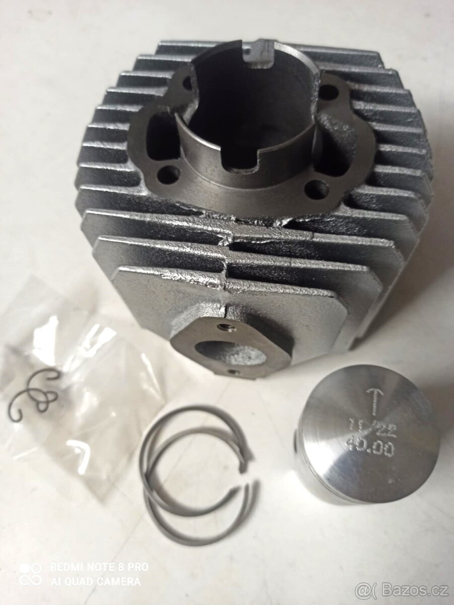 Litinový válec Pionýr 60ccm průměr 40.00 - 2