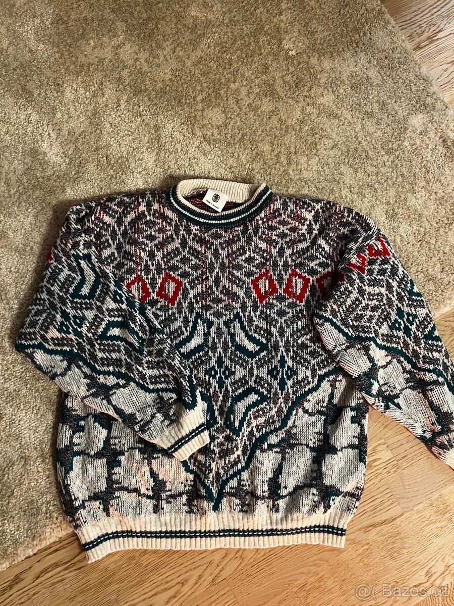 Vlněný svetr – vintage - 2