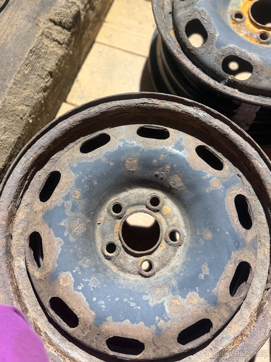 5x100 R15 plecháče - 2