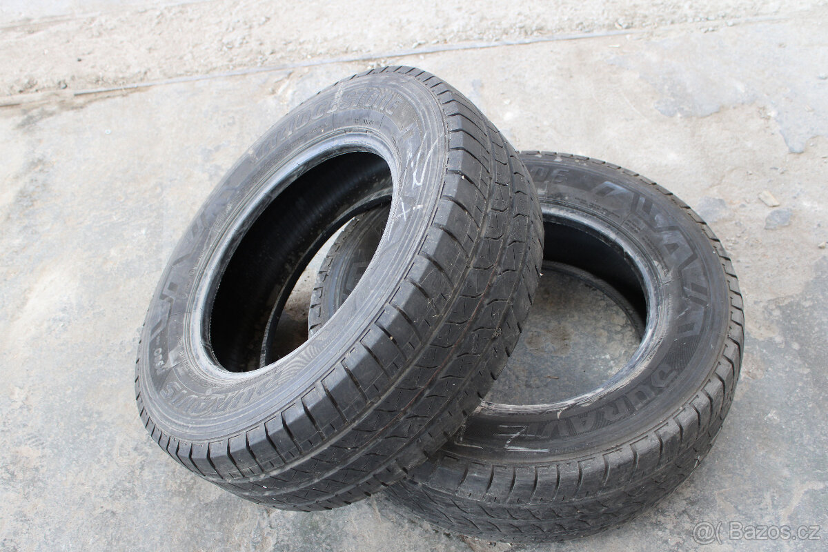 BRIDGESTONE 235/65 R16C LETNÍ CENA ZA KUS - 2