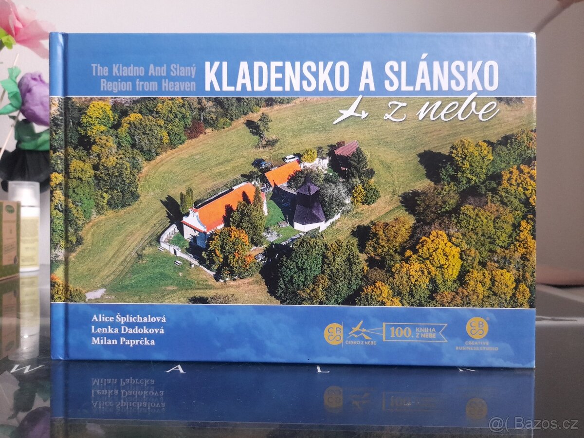 Kladensko a Slánsko z nebe + mapy - 2