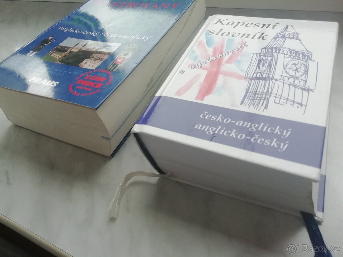 Anglický studijní ilustrat. sliovník + kapesní - 2