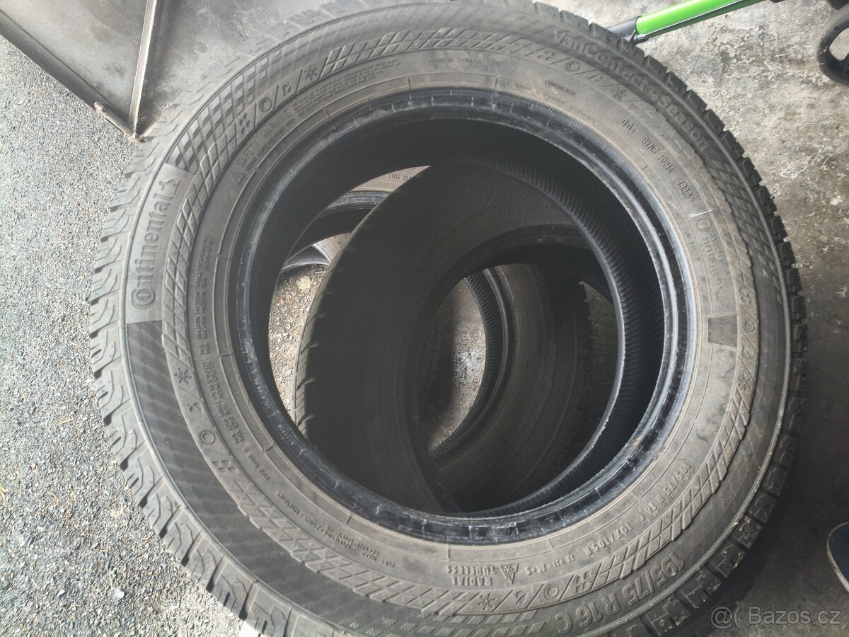 Sada celoroční pneu 195/75/16C CONTINENTAL - 2
