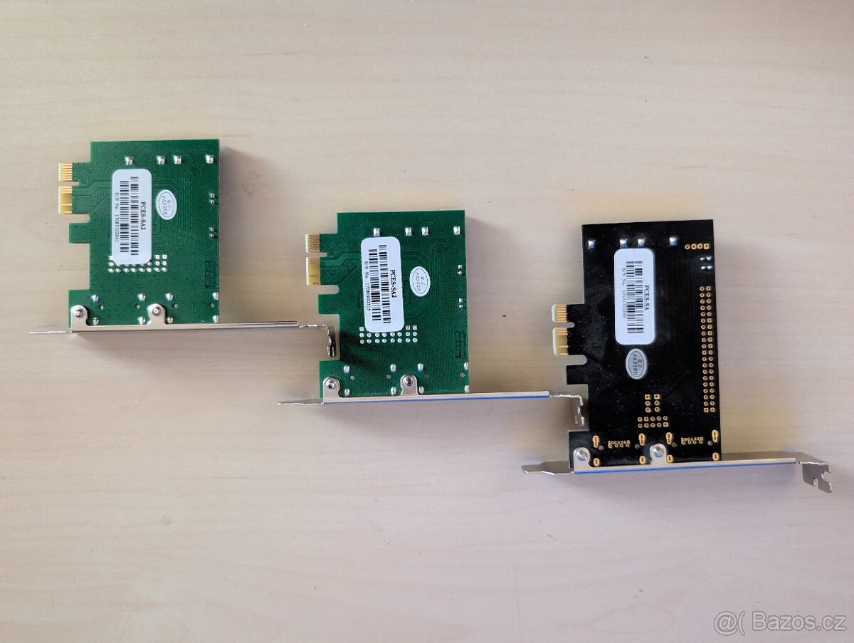 SATA řadiče Axagon PCES-SA / PCES-SA2 - 2