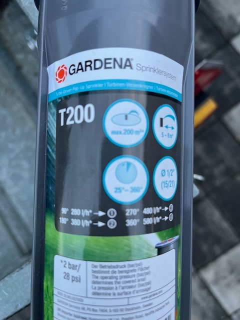 Gardena T 200 - 2
