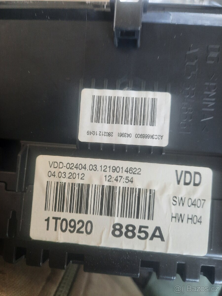 Barevný maxidot touran 1t3 1t0920885a - 2