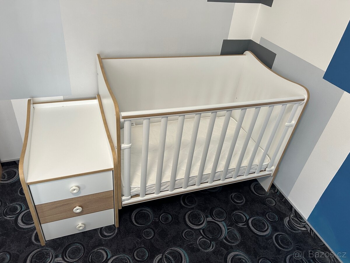 Dětská postýlka Lorelli Maxi Plus New - 2