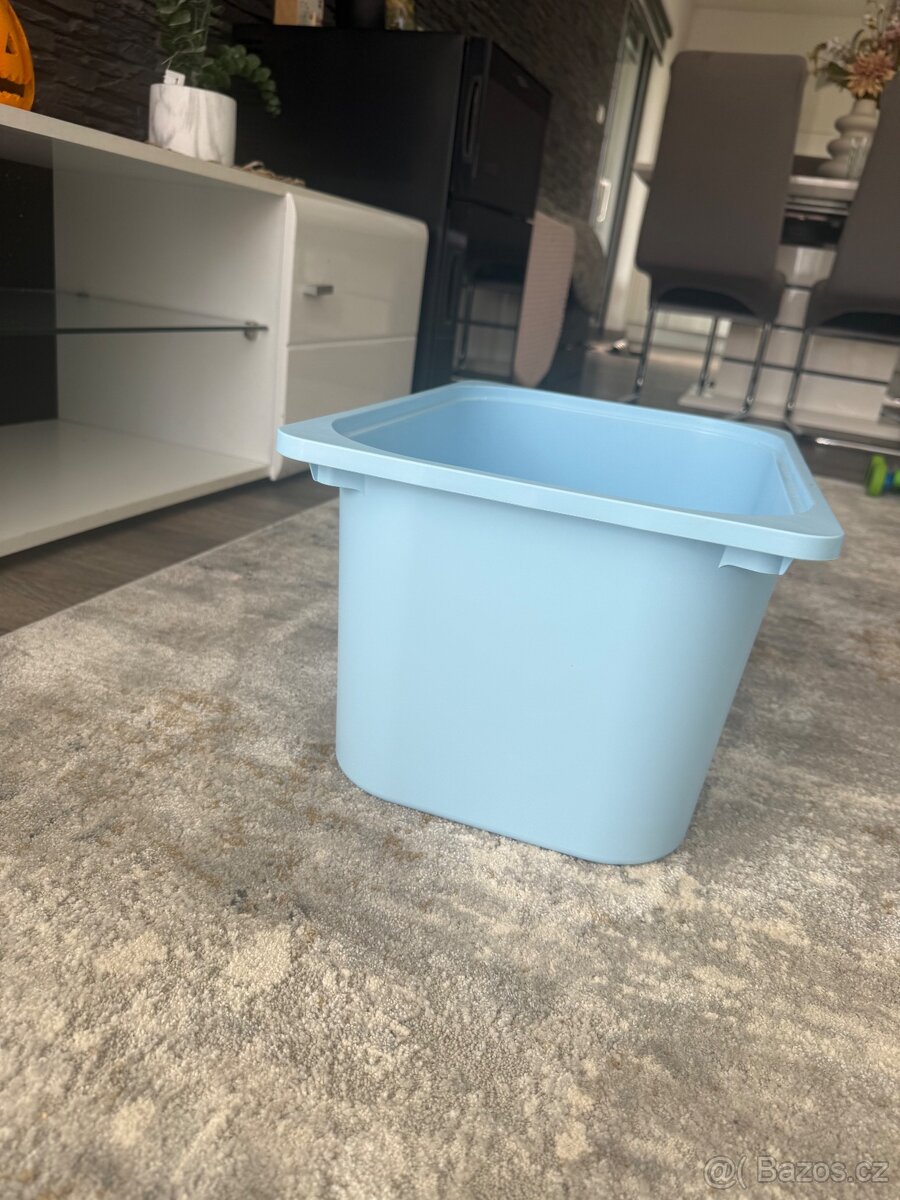 🩵 11× IKEA TROFAST – světle modré boxy - 2