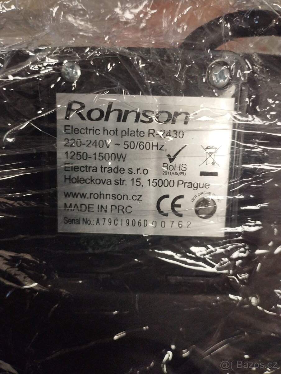 Elektricka plotýnka - 2