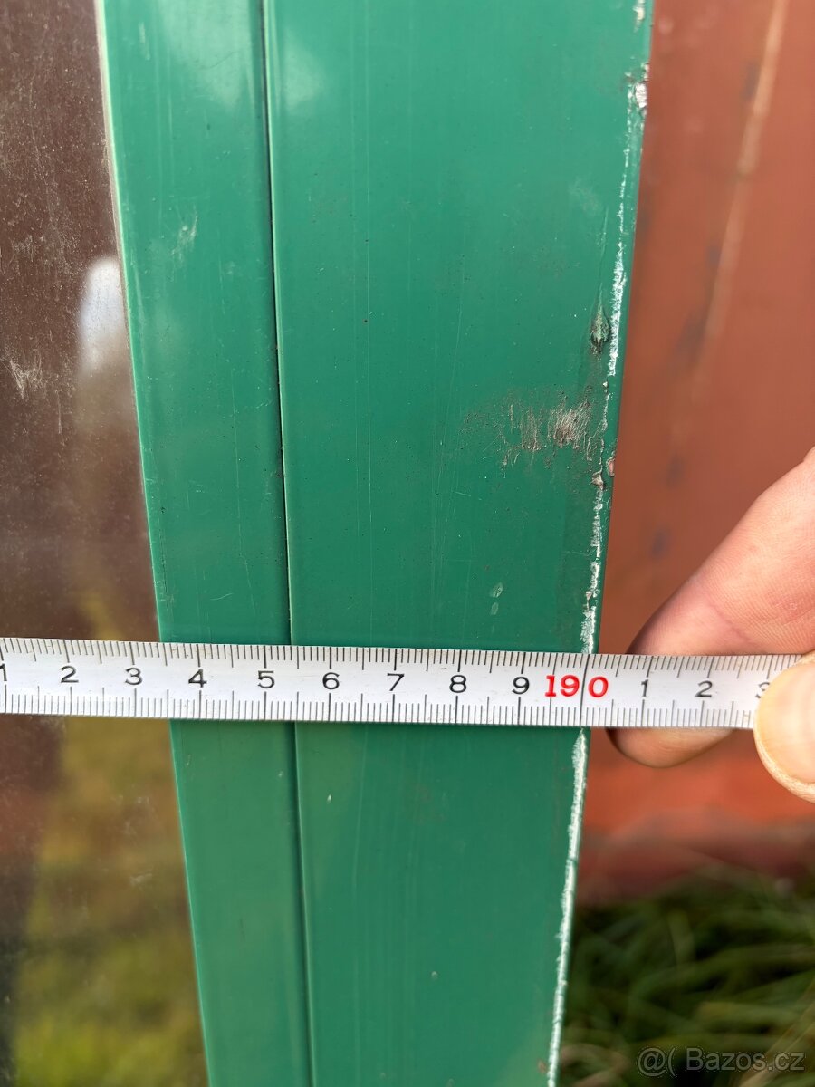 Hliníkové dveře prosklené - 2