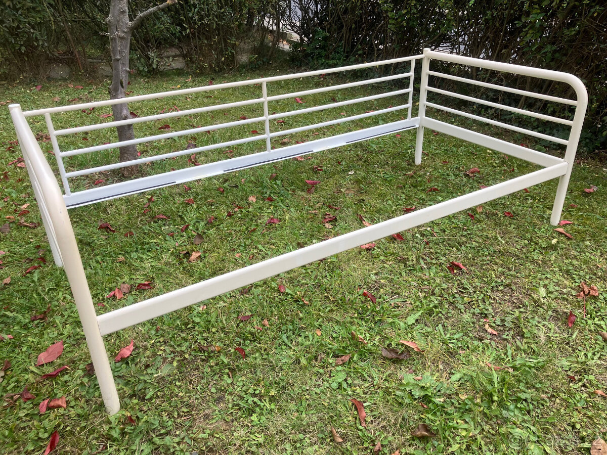 Jednolůžková postel Ikea Tromso 90x200cm, bílá - 2