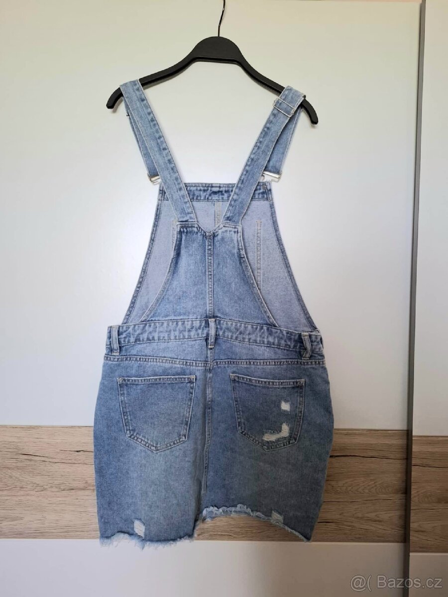 Nové denimové šaty M - 2