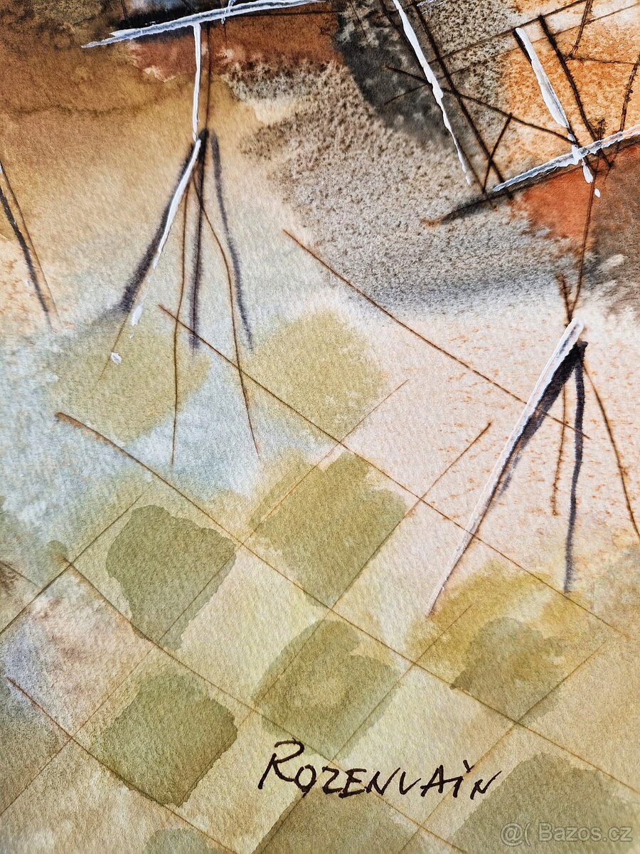 Michael Rosenwein - /Akvarel/ (UNIKÁT) - figurat.impressio. - 2