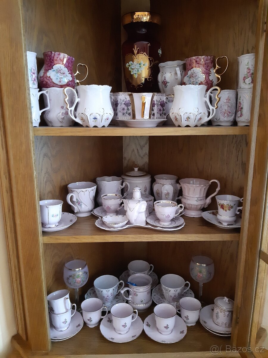 Prodám růžový porcelán - 2