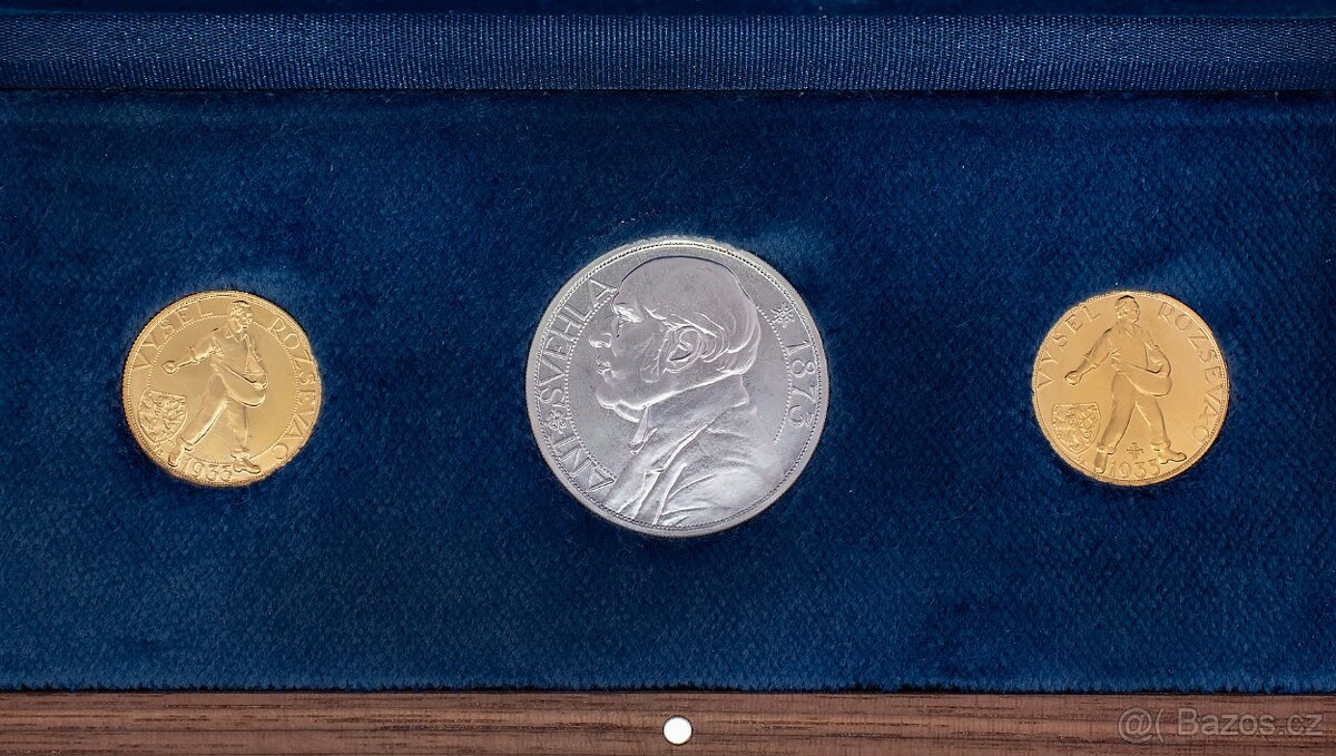 Kompletní sada Švehla 2021 - 2x zlato + 1x stříbro - 2