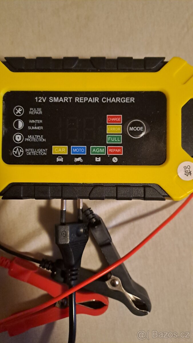Automatixká nabíječka 12V/ 6A - 2
