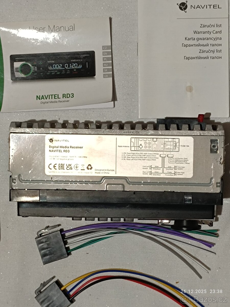 Autorádio NAVITEL RD3, Bluetooth, USB, nové - 2