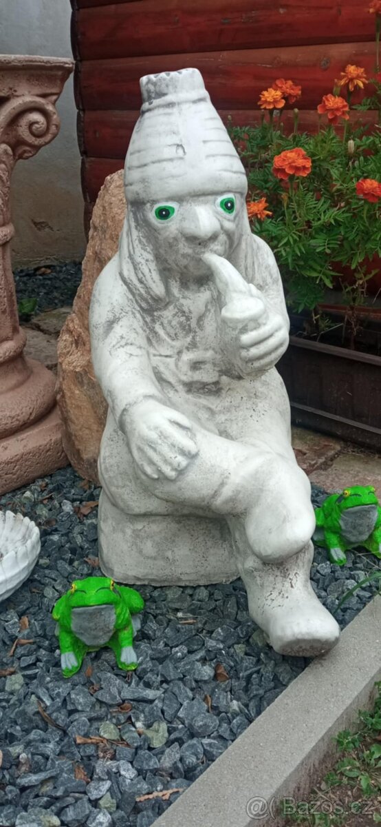 Zahradní dekorace- Vodník - 2