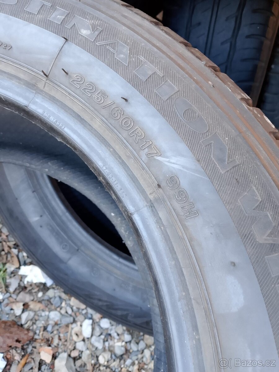 225/60/17 99h Firestone - zimní pneu 2ks - 2