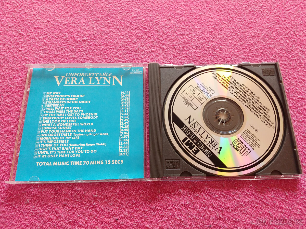 Vera Lynn - Unforgettable (1989) - Audio CD - 2
