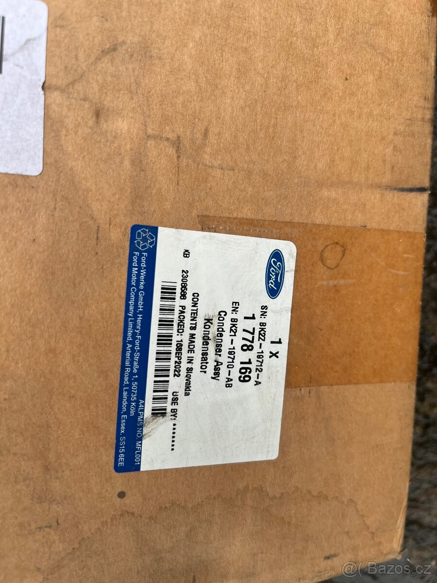 Ford Transit 2020 kondenzátor climatizace - 2