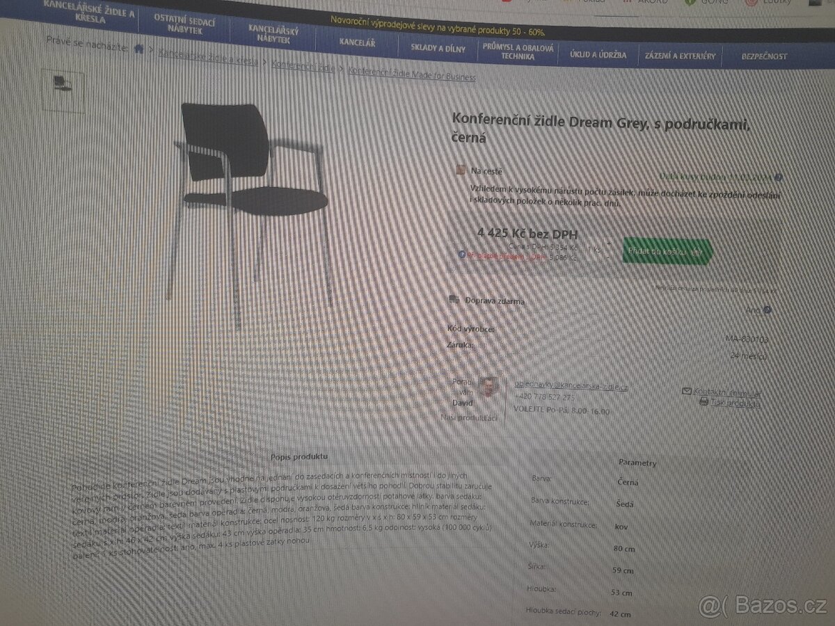 Prodám čalouněné židle - 2