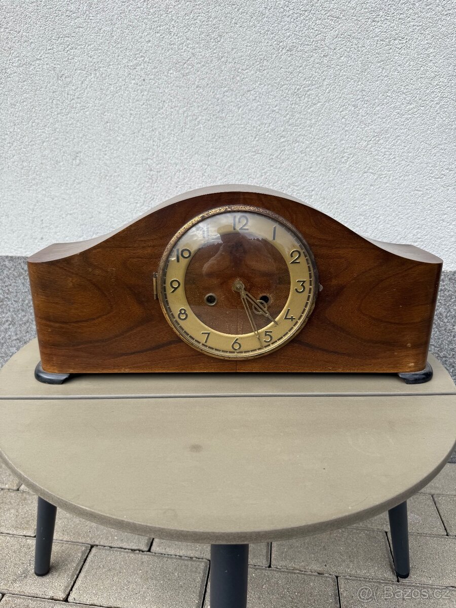 Starožitné krbové hodiny - 2