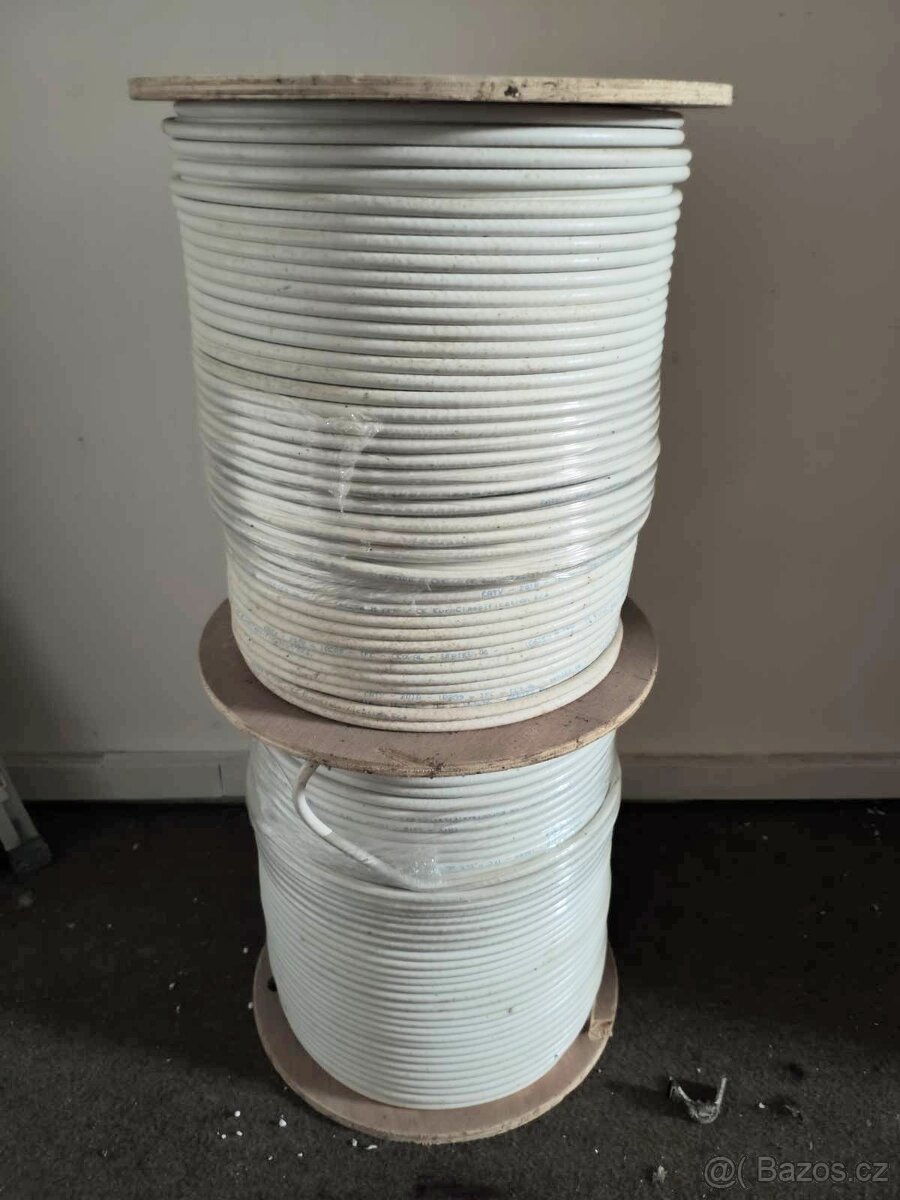 Koaxiální kabel RG6 - 2 cívky - 2