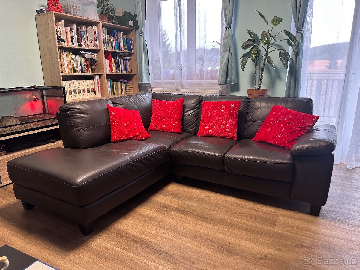 Kožený gauč - 2