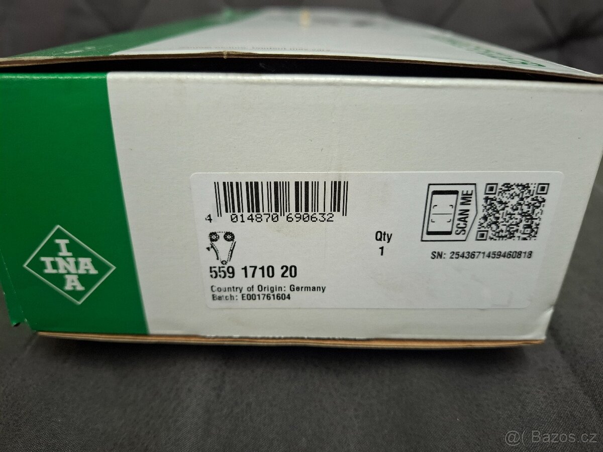 Rozvodova sada INA c.559 1710 20 - 2