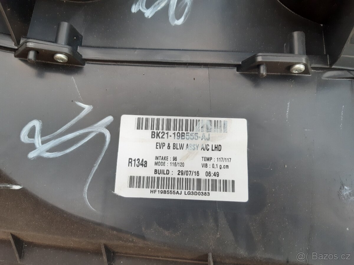 Topení, Transit, Custom, - 2