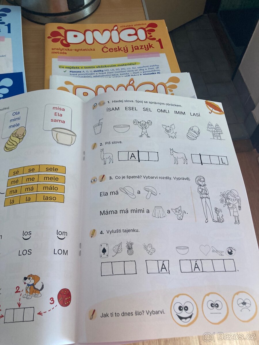 Český jazyk první až druhá třída - 2