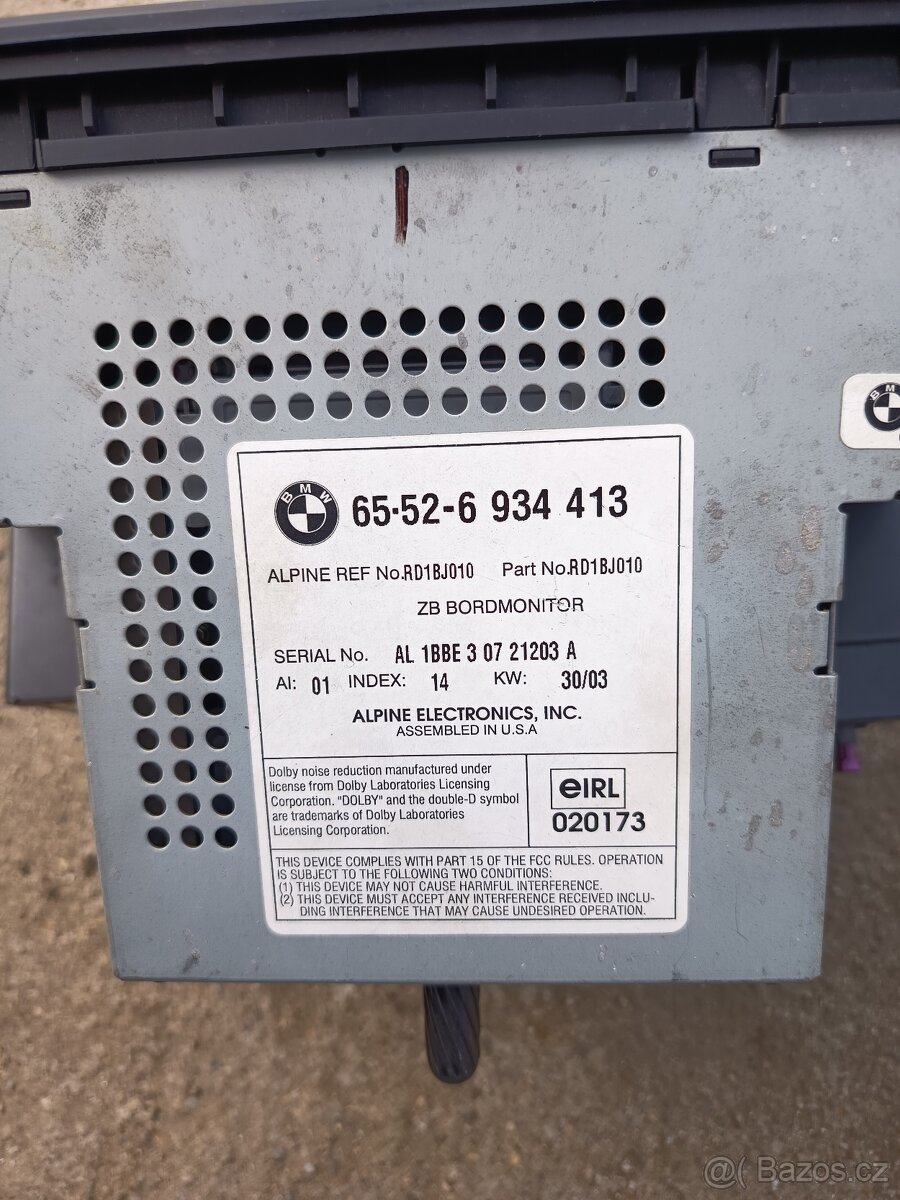 Autorádio BMW X5 e53 - 2