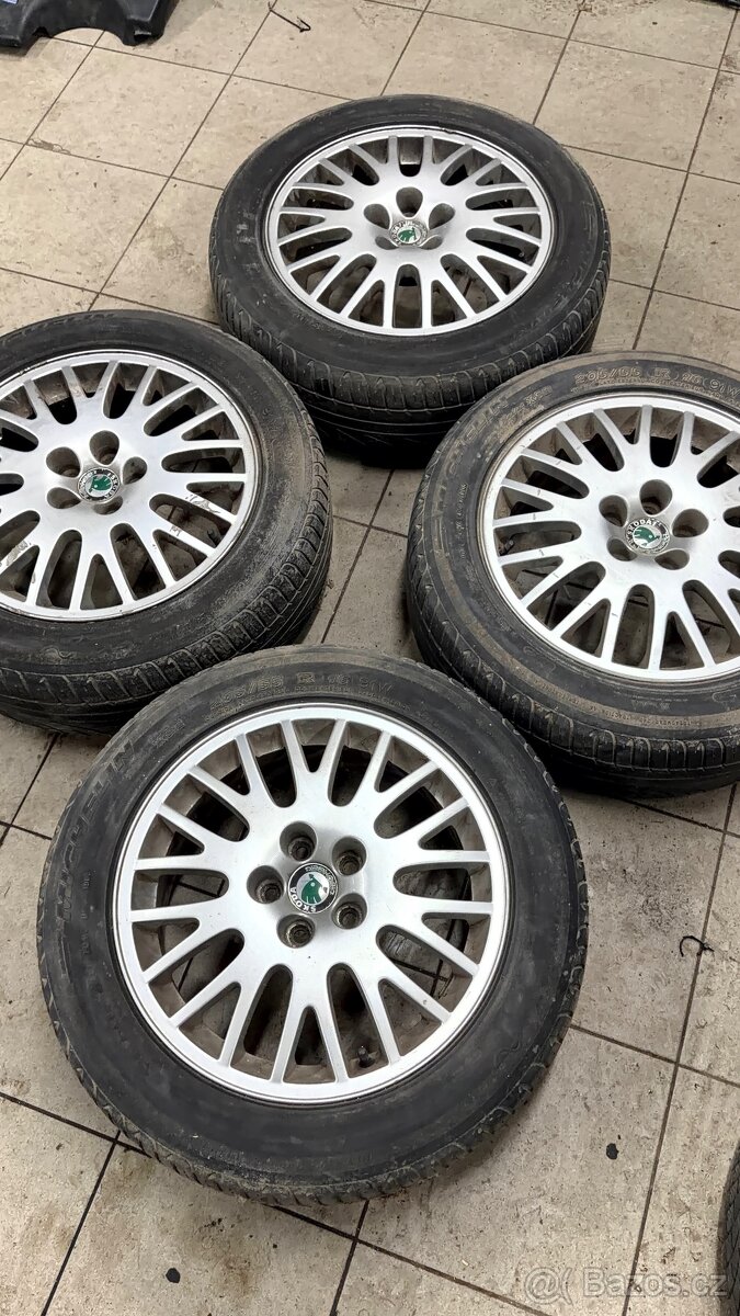 Prodám alu kola 5x100 r16 - 2