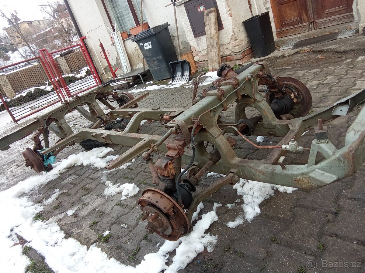 DKW Munga 4 podvozek - 2