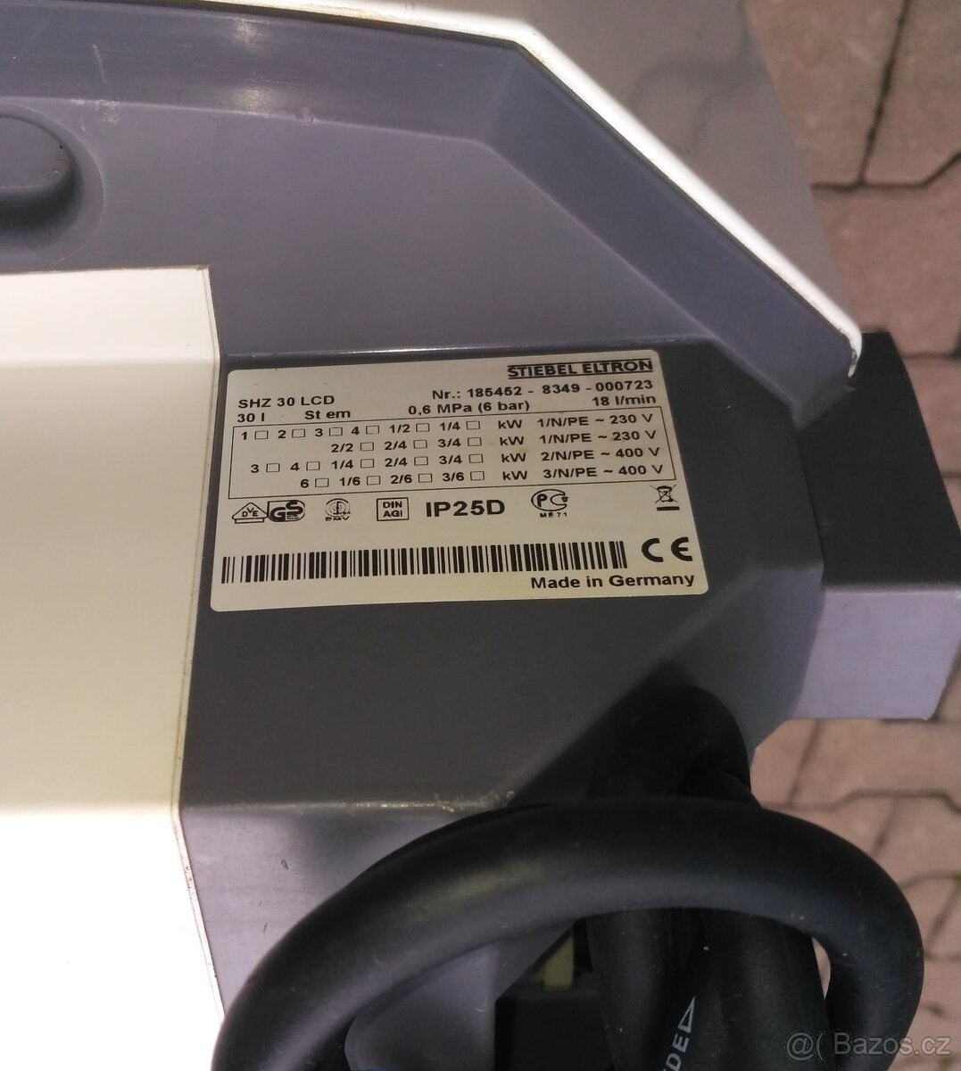 Stiebel Eltron shz 30 lcd - 2