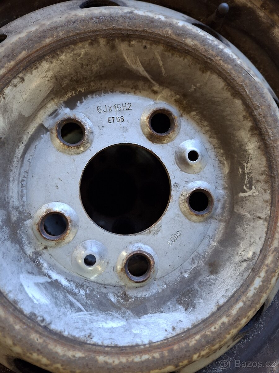 4x disk 16" 5x130, 6J - 2