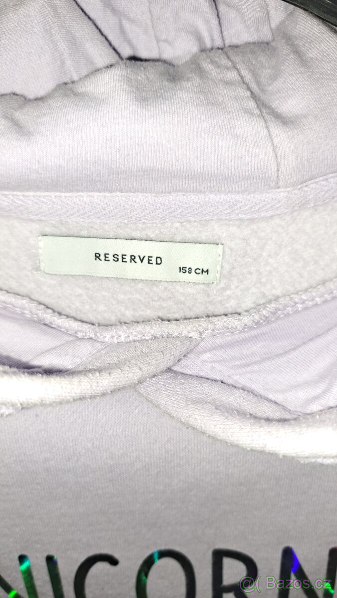 Dívčí mikinu delší vel.158 reserved - 2