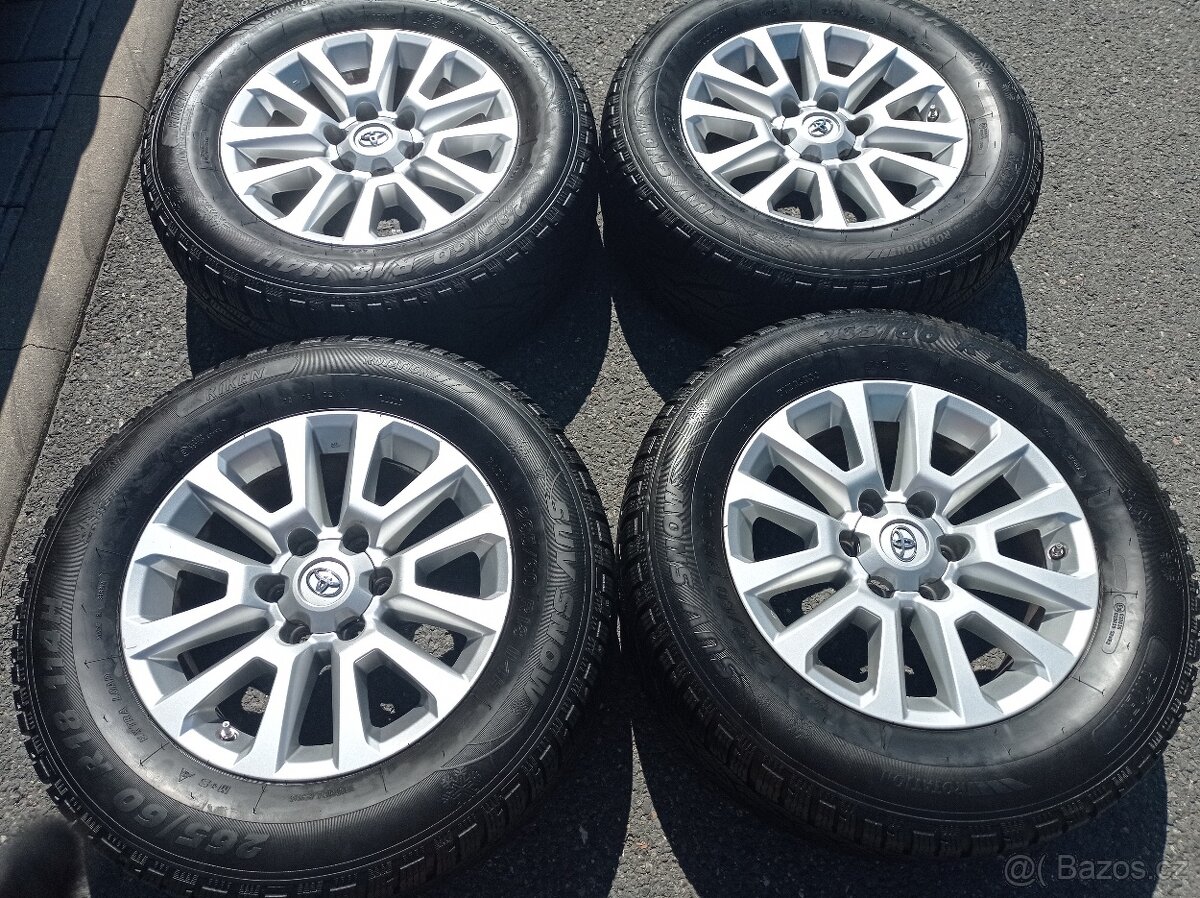 ZANOVNI ZIMNI al 18" ORIGINAL TOYOTA LAND CRUISER r.v. 2015