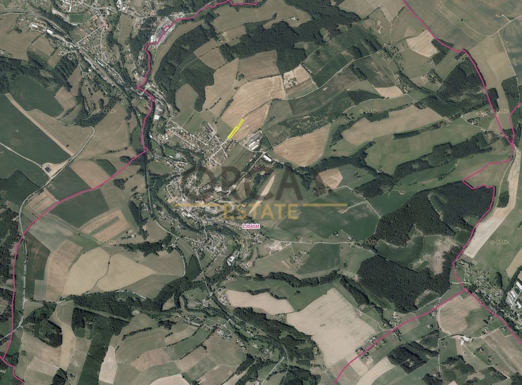 Prodej 0,3 ha zajímavých pozemků v k. ú. Libštát - 2