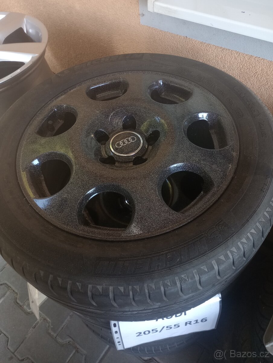 Alu litá kola AUDI 205/55/16 - 2