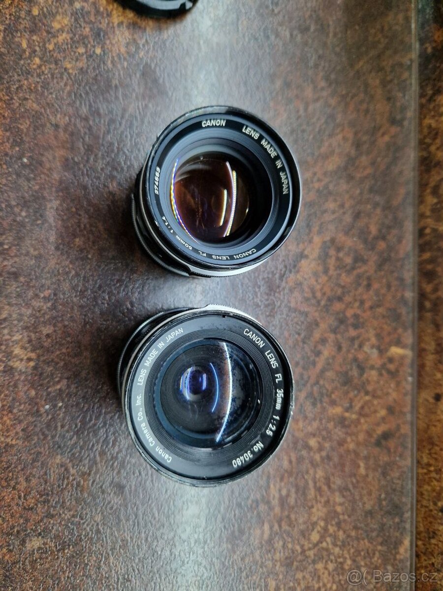 Canon FL 50mm f1.4 + FL 35mm f2.5 (Canon FD bajonet) - 2