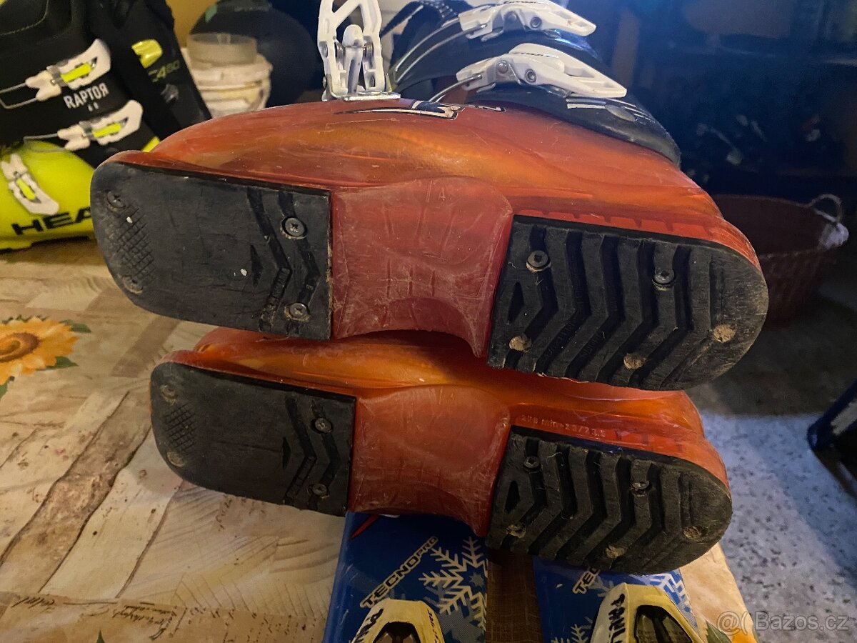 Lyže 100cm včetně lyžáků a vybavení - 2