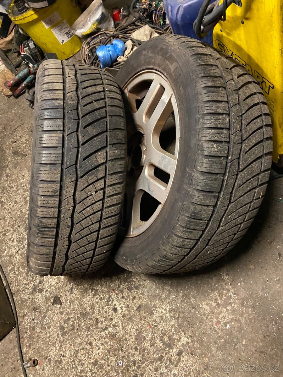 Prodám alu kola 5x100 r16 - 2