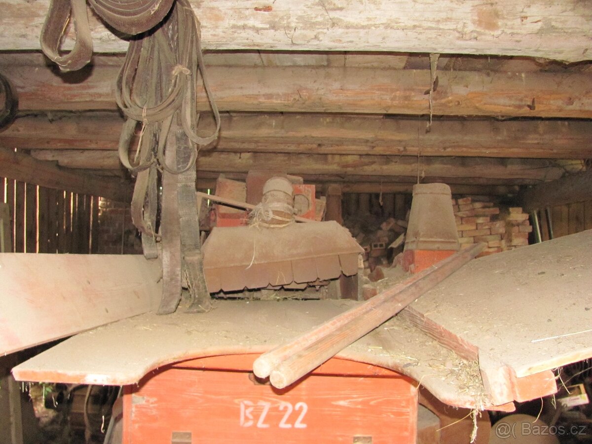 Stará mlátička / V. Slavík a zeť Dobruška - 2