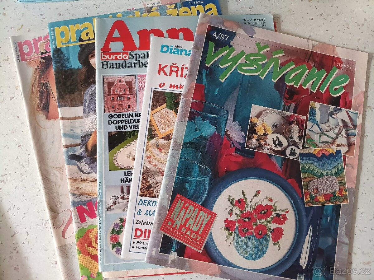 Časopisy vyšívání - 2