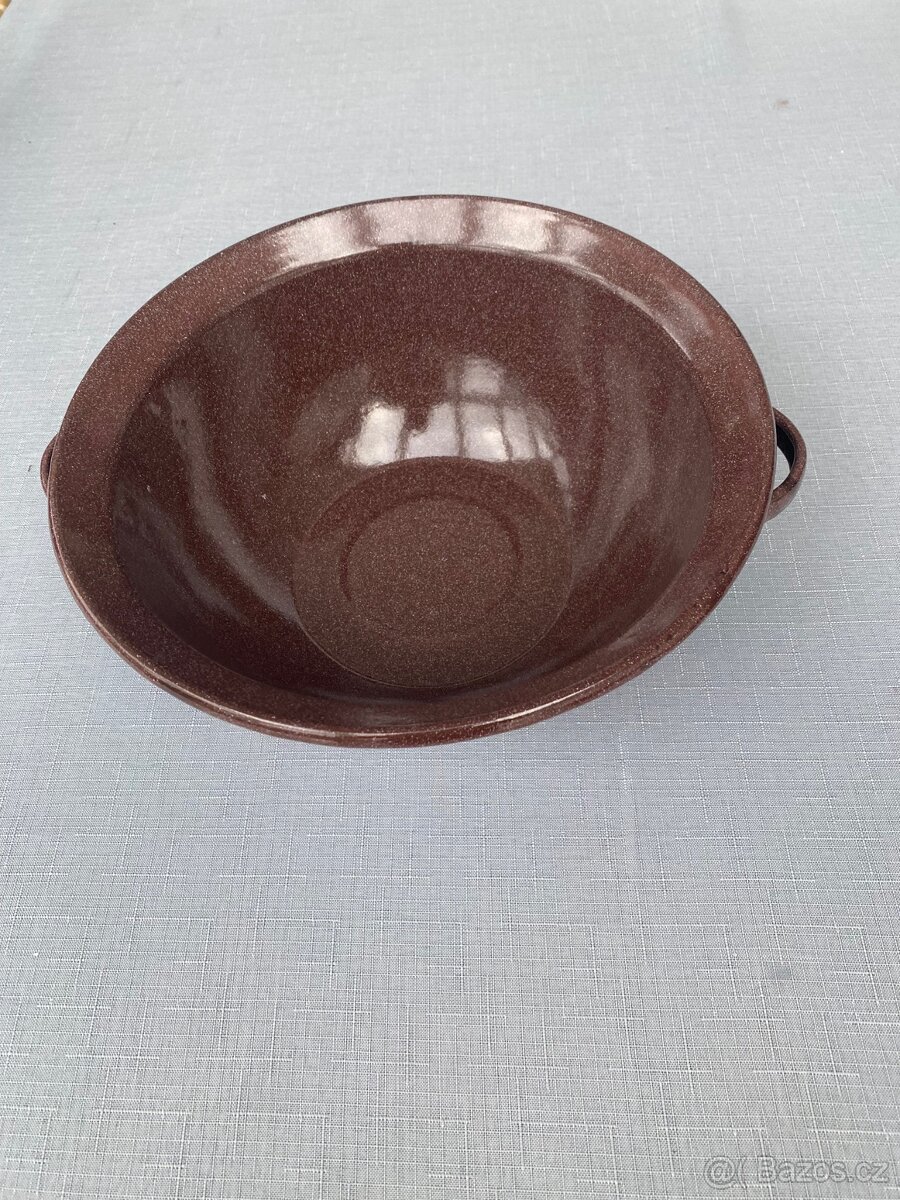 SMALTOVANÁ MÍSA -retro - 2