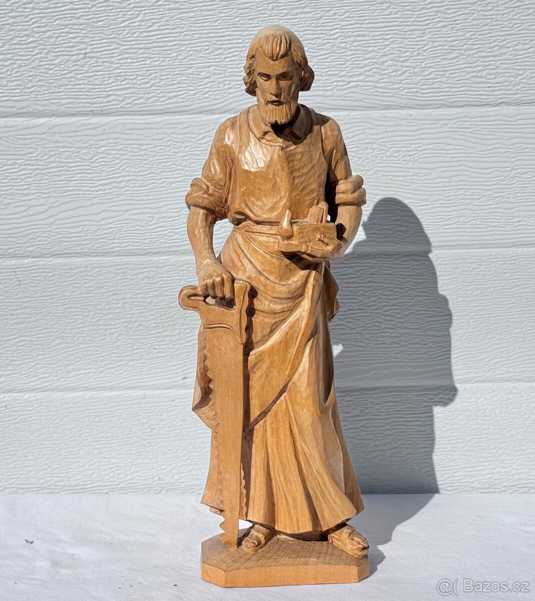 Dřevěná socha svatý Josef - 2